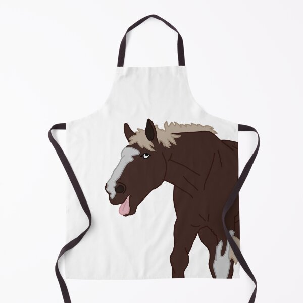 Item preview, Derpy Shire Horse Walking Forward designed and sold by Abby Art Studio.