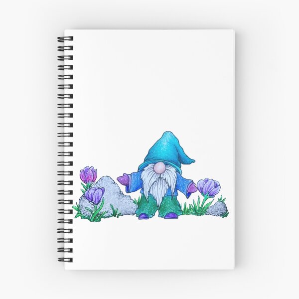Item preview, Gnome with Crocus Flowers designed and sold by SarahCD13.