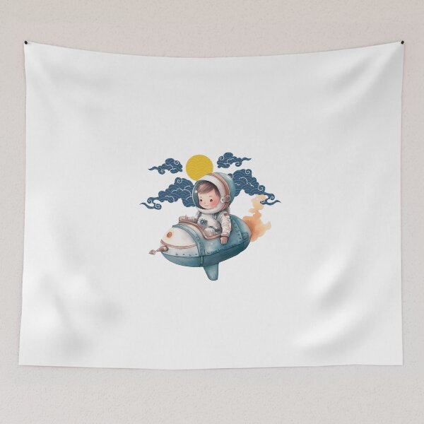 Item preview, Baby Astronaut In Space designed and sold by PrintArt Studio.