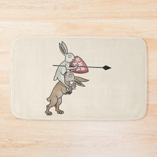 Item preview, The Cheating Jousting Rabbit designed and sold by MargiKnights.