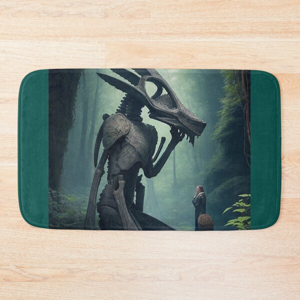 Item preview, ancient alien first encounter with a human being in the forest designed and sold by Carlos Gudino.