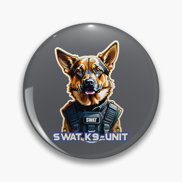 Item preview, SWAT Police Dog K9-Unit designed and sold by TheArtOfPat.