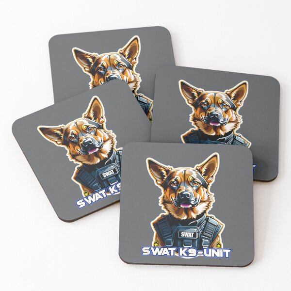 Item preview, SWAT Police Dog K9-Unit designed and sold by TheArtOfPat.