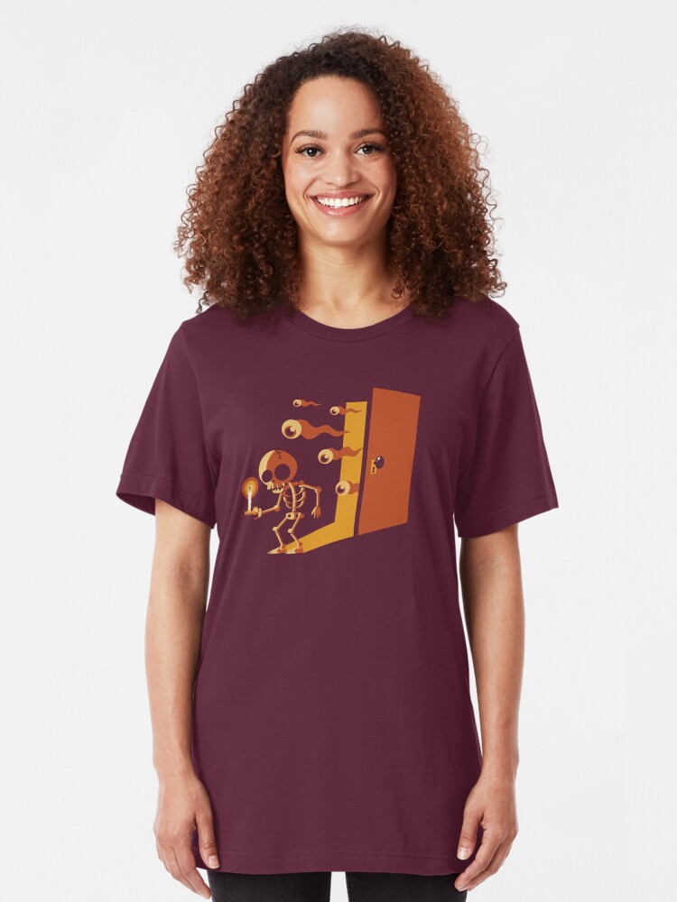 Alternate view of Skeletons in my Closet Slim Fit T-Shirt