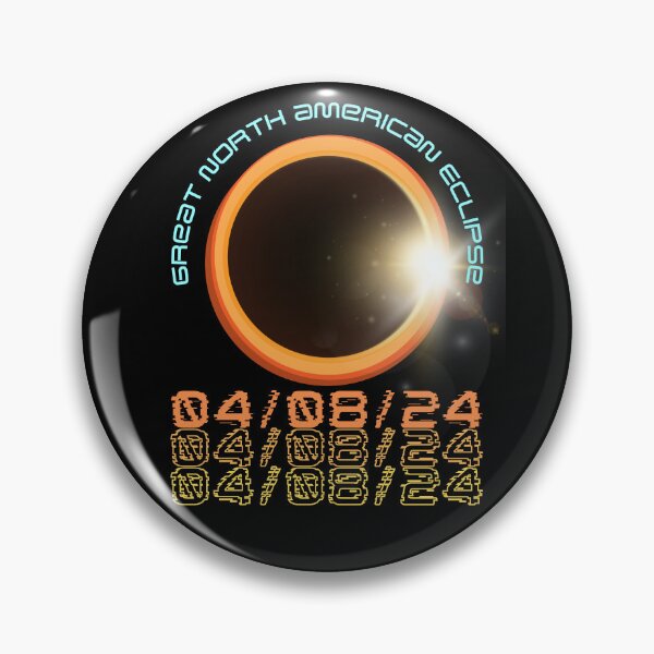 Item preview, Great Eclipse 2024 / The Great Eclipse Memorabilia designed and sold by Thehatinthecat.