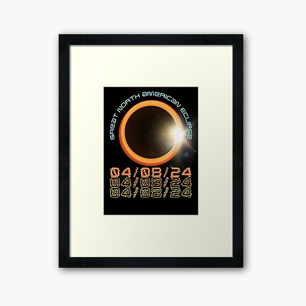 Item preview, Great Eclipse 2024 / The Great Eclipse Memorabilia designed and sold by Thehatinthecat.