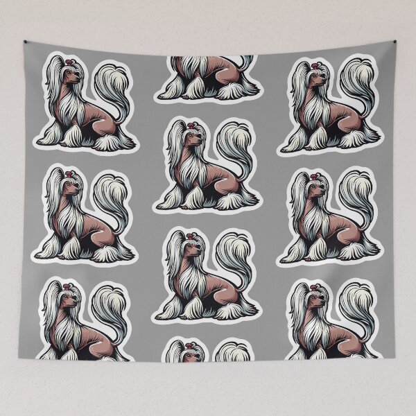 Item preview, Copy of Chinese Crested Dog Chinese Crested Dog Art designed and sold by Elarex.