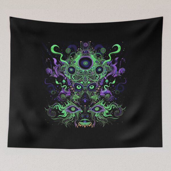 Item preview, Neon Mindscape: The Psychedelic Trance Vision designed and sold by Chreggie.