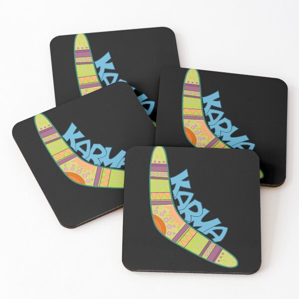 Item preview,  Karma Boom designed and sold by Bad Signal Studios .