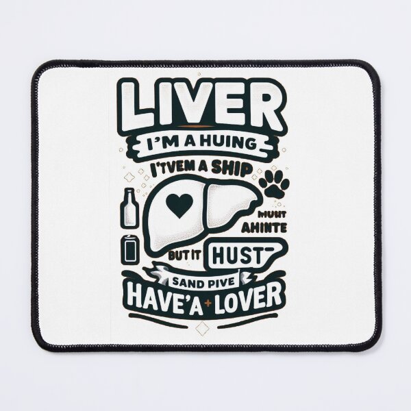 Item preview, Liver Puns Creative Design: Humorous Artwork for Medical Enthusiasts designed and sold by KumarDesignLab.