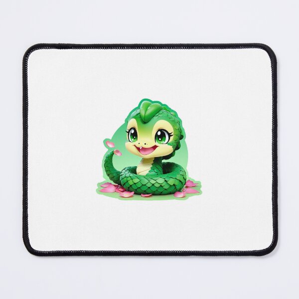 Item preview, Cute Chibi Scaley Petal Snake designed and sold by VintageVav.