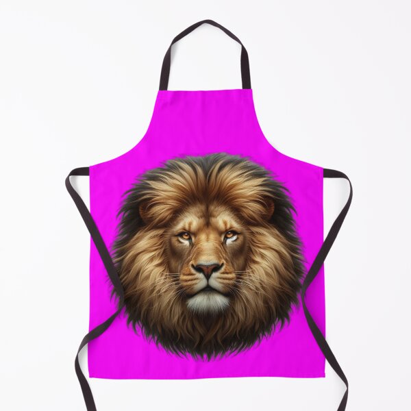 Item preview, LION'S HEAD - #FF00FF designed and sold by Marlon Oseguera.