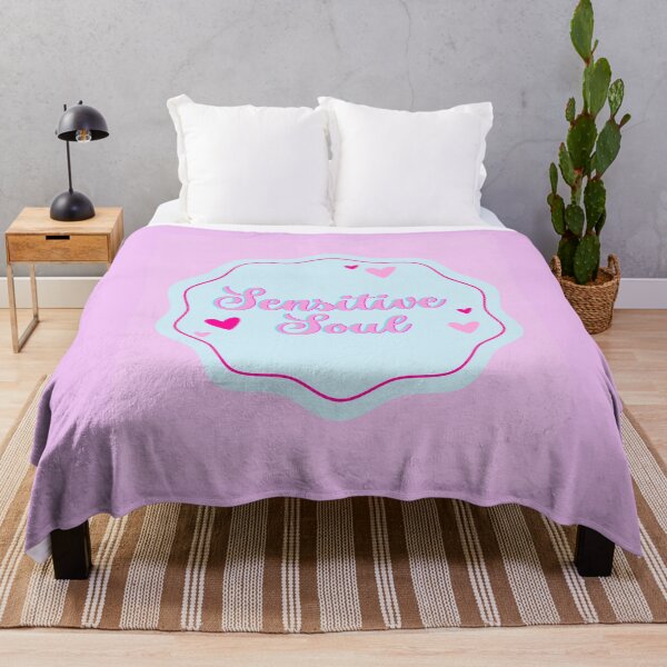 Item preview, Sensitive Soul - Blue And Pink designed and sold by MadeByJadex.