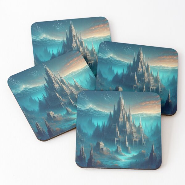 Item preview, Submerged Palace designed and sold by RW Art Prints.