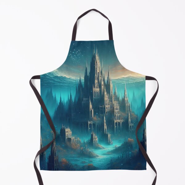 Item preview, Submerged Palace designed and sold by RW Art Prints.