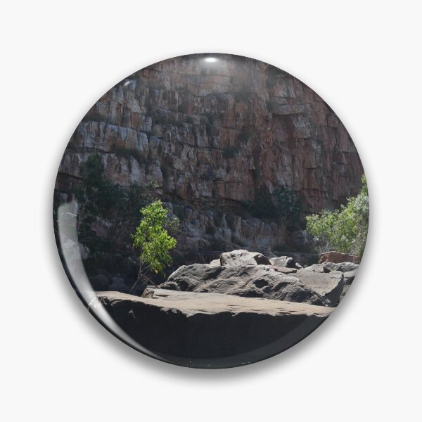 Item preview, Saplings near fallen boulders in a river. designed and sold by EAnneH.