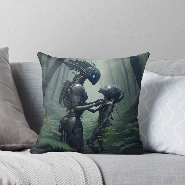 Item preview, encounter of friendship in Costa Rica between two races of aliens on planet earth designed and sold by Carlos Gudino.