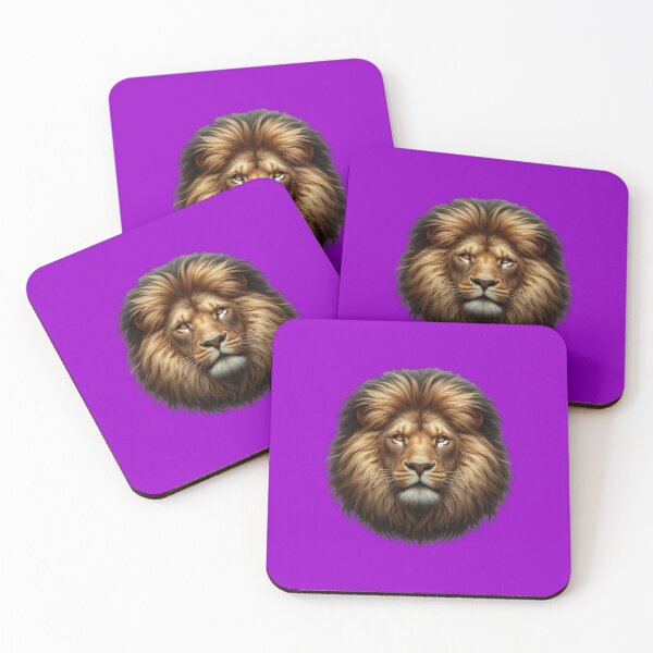 Item preview, LION'S HEAD - #9900CC designed and sold by Marlon Oseguera.