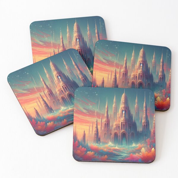 Item preview, Submerged Palace designed and sold by RW Art Prints.