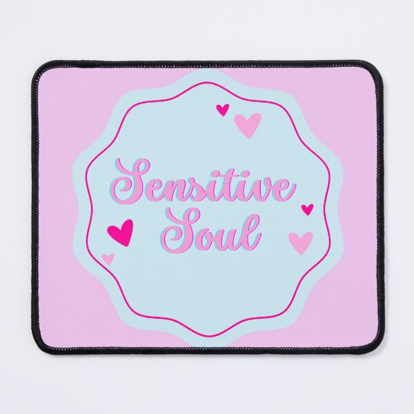 Item preview, Sensitive Soul - Blue And Pink designed and sold by MadeByJadex.
