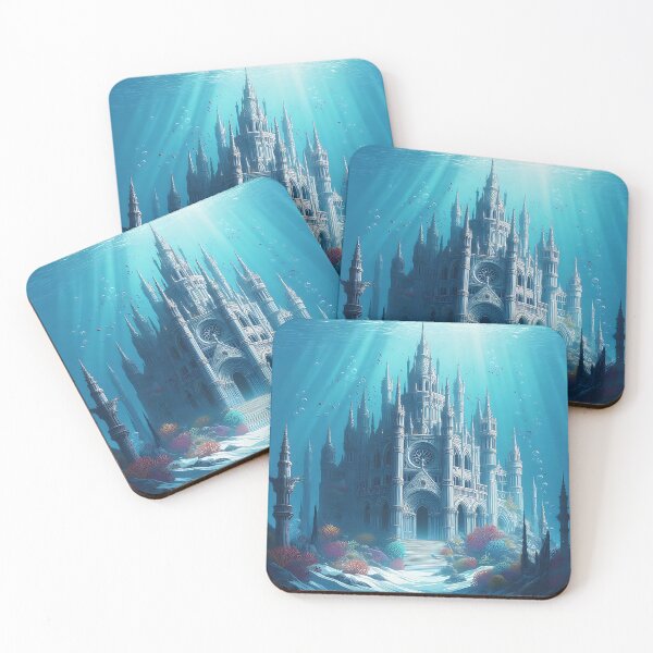 Item preview, Submerged Palace designed and sold by RW Art Prints.