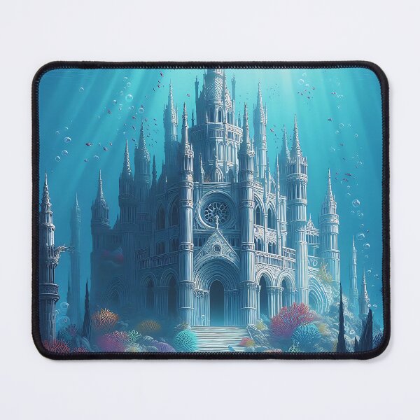 Item preview, Submerged Palace designed and sold by RW Art Prints.