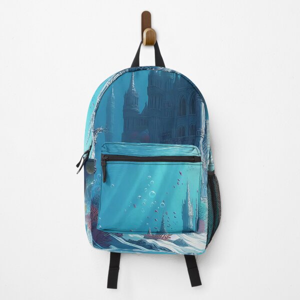 Item preview, Submerged Palace designed and sold by RW Art Prints.