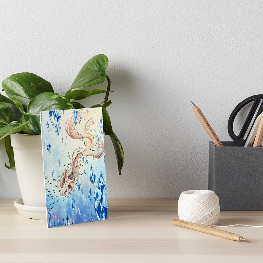 Item preview, Art Board Print designed and sold by Blue-Lemonade.