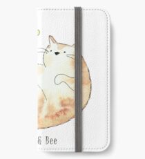 Bumble the Cat & Bee iPhone Wallet/Case/Skin