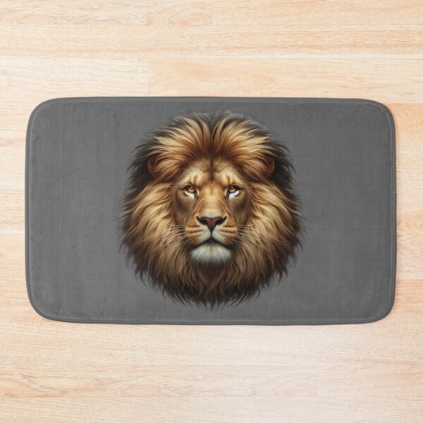 Item preview, LION'S HEAD - #666666 designed and sold by Marlon Oseguera.