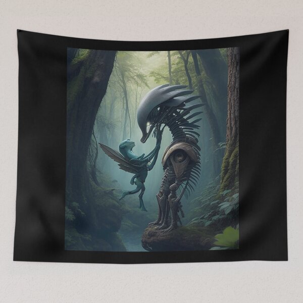 Item preview, first love contact between two species of aliens on planet earth designed and sold by Carlos Gudino.