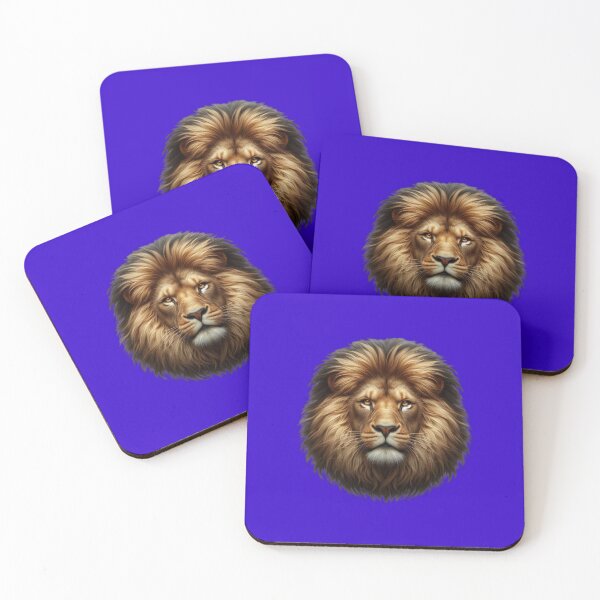 Item preview, LION'S HEAD - #3300CC designed and sold by Marlon Oseguera.