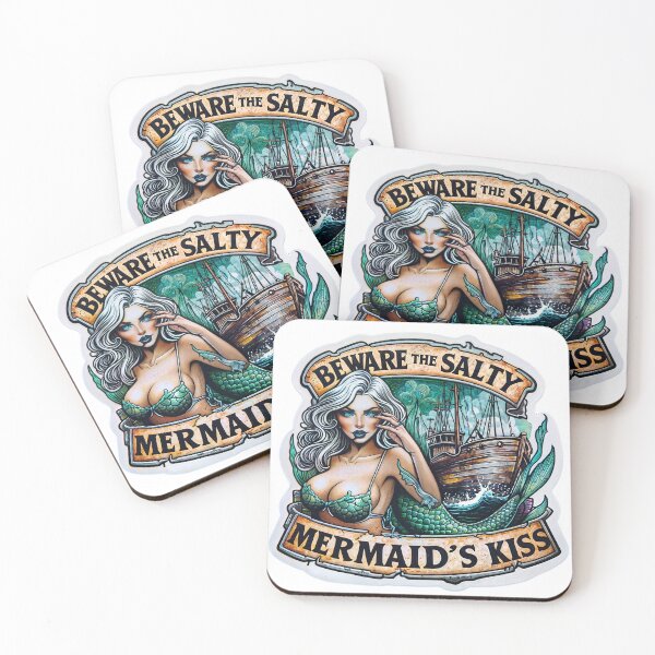 Item preview, Beware Of The Salty Mermaid's Kiss designed and sold by NautikilDesigns.