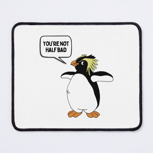 Item preview, You're Not Half Bad designed and sold by Heterodoxster.