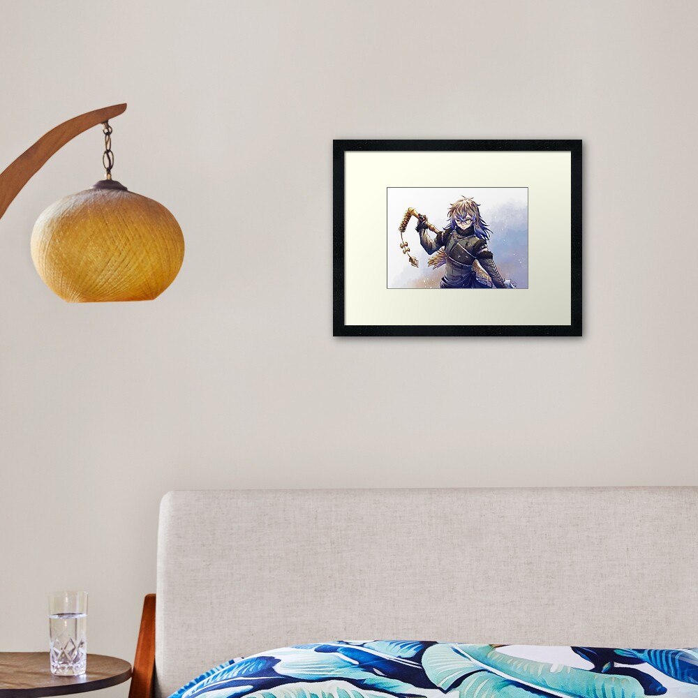 Item preview, Framed Art Print designed and sold by Blue-Lemonade.