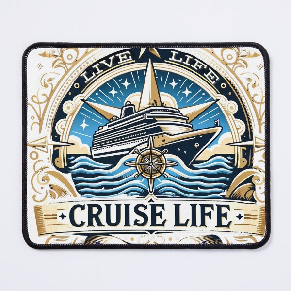 Item preview, Cruise Life: Live Life Exclusively (clear) designed and sold by stevepmp.
