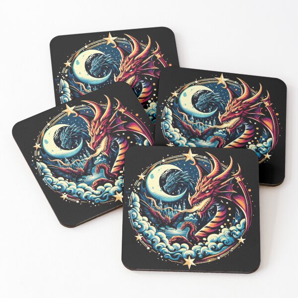Item preview, "Dragon's Moonlight: Mystical Dragon" designed and sold by Pearlsiwa.