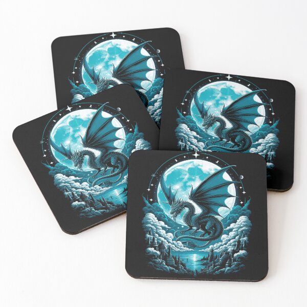 Item preview, "Dragon's Moonlight: Mystical Dragon" designed and sold by Pearlsiwa.