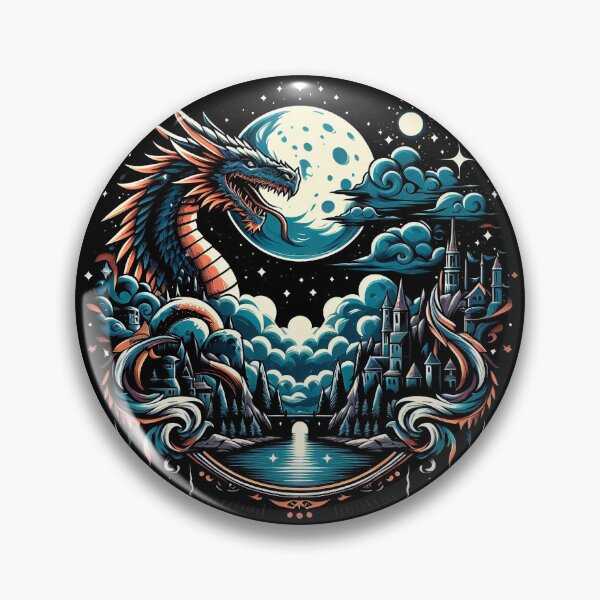 Item preview, "Dragon's Moonlight: Mystical Dragon" designed and sold by Pearlsiwa.