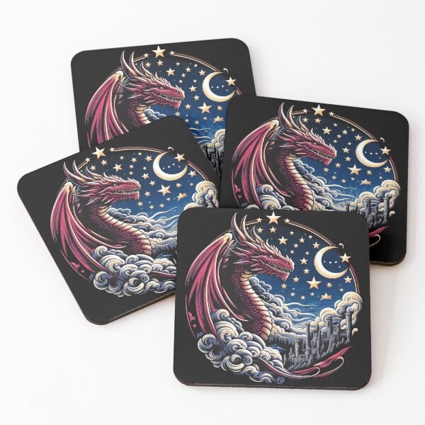 Item preview, "Dragon's Moonlight: Mystical Dragon" designed and sold by Pearlsiwa.