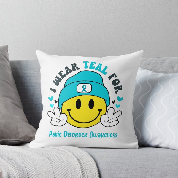Item preview, I Wear Teal For Panic Disorder Awareness, Panic Disorder Awareness Month designed and sold by KatMercerr.