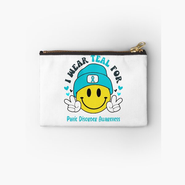 Item preview, I Wear Teal For Panic Disorder Awareness, Panic Disorder Awareness Month designed and sold by KatMercerr.