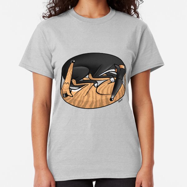 Yin Yang Hounds: A Redbubble exclusive design Classic T-Shirt