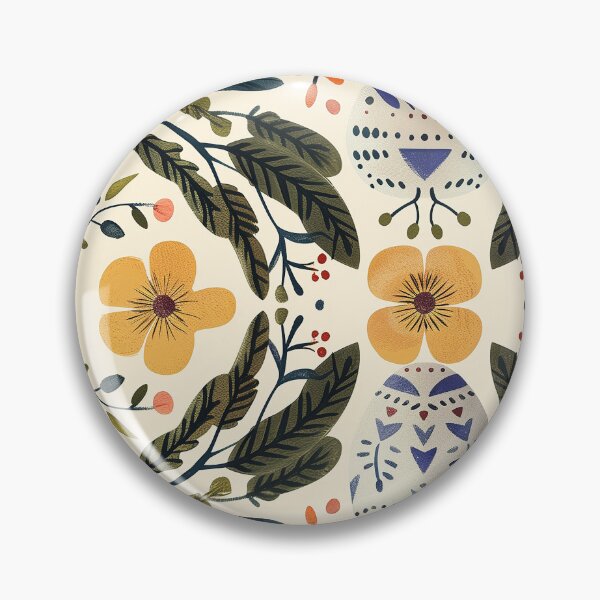Item preview, Vintage folksy Easter vibes designed and sold by peggieprints.