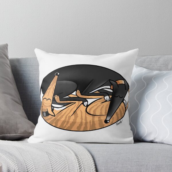 Item preview, Yin Yang Hounds: A Redbubble exclusive design designed and sold by RichSkipworth.
