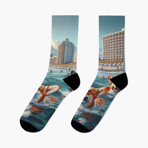 Item preview, Ocean Dogs, Dogs Swimming, Beach Fun designed and sold by Eagleson21.