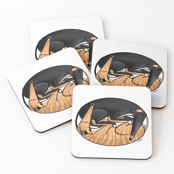 Item preview, Yin Yang Hounds: A Redbubble exclusive design designed and sold by RichSkipworth.