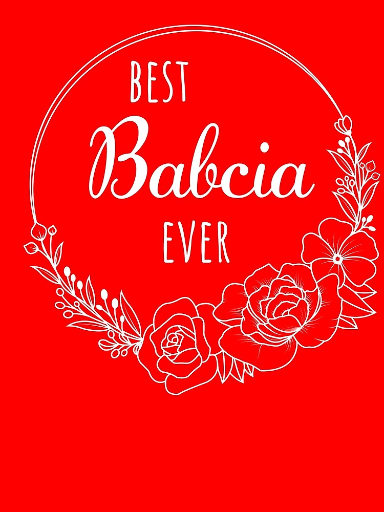 Thumbnail 3 von 3, Tuch, Best Babcia Ever Polish Grandmother Gift Women's Babcia Gear designt und verkauft von DynamicDesign.