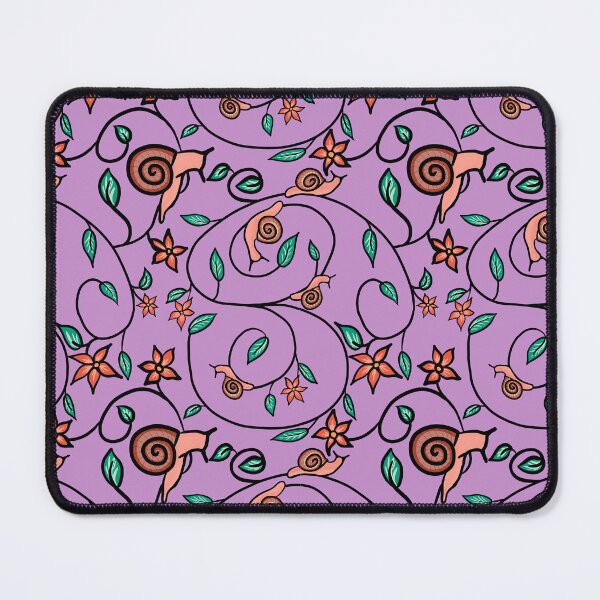 Item preview, Snails on curly vines designed and sold by Celeste Bocchicchio-Chaudhri.