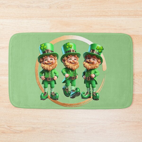 Artikelvorschau, Ein Trio glücklicher Kobolde mit Kleeblatthüten! St. Patrick's Spirit entworfen und verkauft von AnalajiaDesigns.